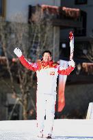 (BEIJING2022) CHINA-HEBEI-ZHANGJIAKOU-OLYMPIC TORCH RELAY (CN)