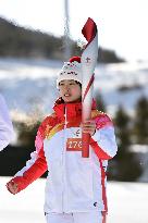 (BEIJING2022) CHINA-HEBEI-ZHANGJIAKOU-OLYMPIC TORCH RELAY (CN)