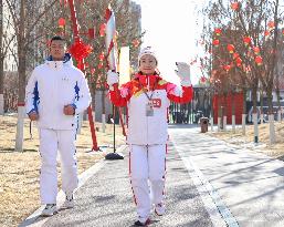 (BEIJING2022) CHINA-HEBEI-ZHANGJIAKOU-OLYMPIC TORCH RELAY (CN)