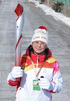 (BEIJING2022) CHINA-HEBEI-ZHANGJIAKOU-OLYMPIC TORCH RELAY (CN)