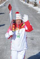 (BEIJING2022) CHINA-HEBEI-ZHANGJIAKOU-OLYMPIC TORCH RELAY (CN)