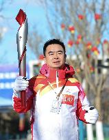 (BEIJING2022) CHINA-HEBEI-ZHANGJIAKOU-OLYMPIC TORCH RELAY (CN)