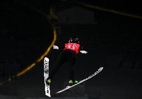 (BEIJING2022)CHINA-ZHANGJIAKOU-OLYMPIC WINTER GAMES-SKI JUMPING-WOMEN'S NORMAL HILL INDIVIDUAL-TRAINING (CN)