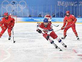 (BEIJING2022)CHINA-BEIJING-OLYMPIC WINTER GAMES-ICE HOCKEY-WOMEN'S PRELIMINARY (CN)