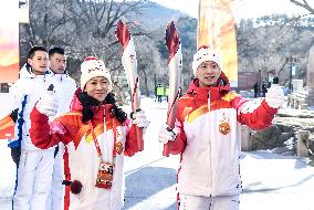 (BEIJING 2022) CHINA-BEIJING-YANQING-OLYMPIC TORCH RELAY (CN)