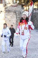 (BEIJING 2022) CHINA-BEIJING-YANQING-OLYMPIC TORCH RELAY (CN)