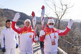 (BEIJING2022) CHINA-BEIJING-YANQING-OLYMPIC TORCH RELAY (CN)