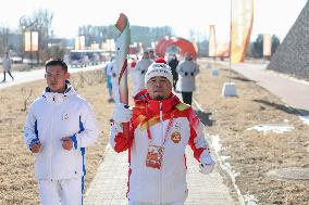 (BEIJING2022) CHINA-BEIJING-YANQING-OLYMPIC TORCH RELAY (CN)