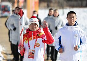 (BEIJING2022) CHINA-BEIJING-YANQING-OLYMPIC TORCH RELAY (CN)