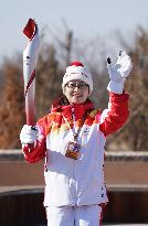 (BEIJING2022) CHINA-HEBEI-ZHANGJIAKOU-OLYMPIC TORCH RELAY (CN)