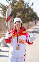 (BEIJING2022) CHINA-HEBEI-ZHANGJIAKOU-OLYMPIC TORCH RELAY (CN)