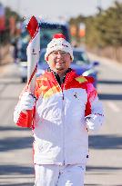 (BEIJING2022) CHINA-HEBEI-ZHANGJIAKOU-OLYMPIC TORCH RELAY (CN)