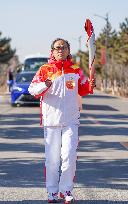 (BEIJING2022) CHINA-HEBEI-ZHANGJIAKOU-OLYMPIC TORCH RELAY (CN)