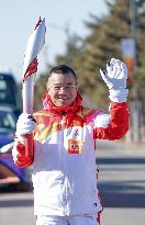 (BEIJING2022) CHINA-HEBEI-ZHANGJIAKOU-OLYMPIC TORCH RELAY (CN)