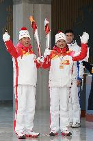 (BEIJING2022) CHINA-HEBEI-ZHANGJIAKOU-OLYMPIC TORCH RELAY (CN)