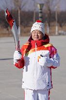 (BEIJING2022) CHINA-HEBEI-ZHANGJIAKOU-OLYMPIC TORCH RELAY (CN)