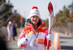 (BEIJING2022) CHINA-HEBEI-ZHANGJIAKOU-OLYMPIC TORCH RELAY (CN)