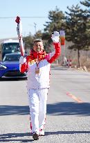 (BEIJING2022) CHINA-HEBEI-ZHANGJIAKOU-OLYMPIC TORCH RELAY (CN)