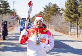 (BEIJING2022) CHINA-HEBEI-ZHANGJIAKOU-OLYMPIC TORCH RELAY (CN)