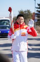 (BEIJING2022) CHINA-HEBEI-ZHANGJIAKOU-OLYMPIC TORCH RELAY (CN)