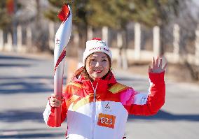 (BEIJING2022) CHINA-HEBEI-ZHANGJIAKOU-OLYMPIC TORCH RELAY (CN)