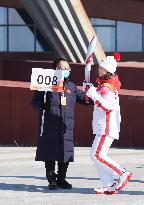 (BEIJING2022) CHINA-HEBEI-ZHANGJIAKOU-OLYMPIC TORCH RELAY (CN)