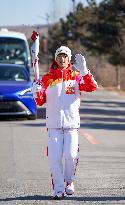 (BEIJING2022) CHINA-HEBEI-ZHANGJIAKOU-OLYMPIC TORCH RELAY (CN)