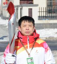 (BEIJING2022) CHINA-HEBEI-ZHANGJIAKOU-OLYMPIC TORCH RELAY (CN)