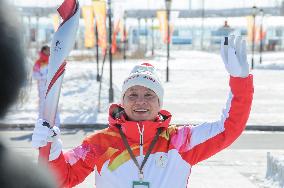 (BEIJING2022) CHINA-HEBEI-ZHANGJIAKOU-OLYMPIC TORCH RELAY (CN)