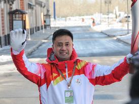 (BEIJING 2022) CHINA-HEBEI-ZHANGJIAKOU-OLYMPIC TORCH RELAY (CN)