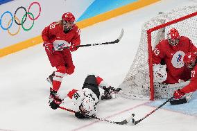 (BEIJING2022)CHINA-BEIJING-OLYMPIC WINTER GAMES-ICE HOCKEY-WOMEN'S PRELIMINARY-ROC VS SWITZERLAND