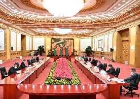 CHINA-BEIJING-XI JINPING-TURKMEN PRESIDENT-MEETING (CN)