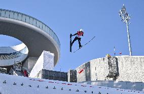 (BEIJING2022)CHINA-ZHANGJIAKOU-SKI JUMPING-MEN'S NORMAL HILL INDIVIDUAL-QUALIFICATION (CN)