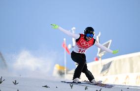 (BEIJING2022)CHINA-ZHANGJIAKOU-SKI JUMPING-MEN'S NORMAL HILL INDIVIDUAL-QUALIFICATION (CN)