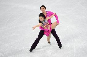 (BEIJING2022)CHINA-BEIJING-WINTER OLYMPIC GAMES-FIGURE SKATING-TEAM EVENT-ICE DANCE-RHYTHM DANCE (CN)