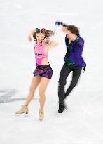 (BEIJING2022)CHINA-BEIJING-WINTER OLYMPIC GAMES-FIGURE SKATING-TEAM EVENT-ICE DANCE-RHYTHM DANCE (CN)