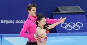 (BEIJING2022)CHINA-BEIJING-WINTER OLYMPIC GAMES-FIGURE SKATING-TEAM EVENT-ICE DANCE-RHYTHM DANCE (CN)