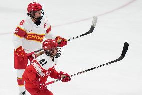 (BEIJING2022)CHINA-BEIJING-OLYMPIC WINTER GAMES-ICE HOCKEY-WOMEN'S PRELIMINARY-CHN VS DEN (CN)