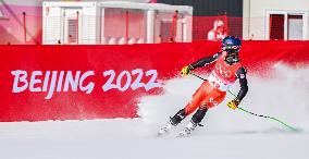 (BEIJING2022)CHINA-BEIJING-OLYMPIC WINTER GAMES-ALPINE SKIING-MEN'S DOWNHILL-TRAINING (CN)