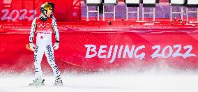 (BEIJING2022)CHINA-BEIJING-OLYMPIC WINTER GAMES-ALPINE SKIING-MEN'S DOWNHILL-TRAINING (CN)