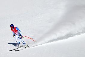 (BEIJING2022)CHINA-BEIJING-OLYMPIC WINTER GAMES-ALPINE SKIING-MEN'S DOWNHILL-TRAINING (CN)