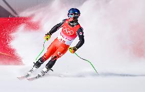 (BEIJING2022)CHINA-BEIJING-OLYMPIC WINTER GAMES-ALPINE SKIING-MEN'S DOWNHILL-TRAINING (CN)