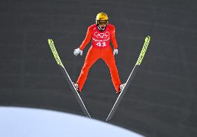 (BEIJING2022) CHINA-ZHANGJIAKOU-OLYMPIC WINTER GAMES-SKI JUMPING-TRAINING