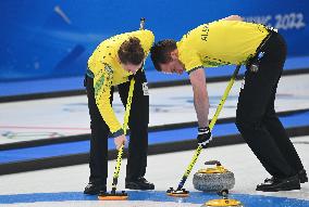 (BEIJING2022)CHINA-BEIJING-OLYMPIC WINTER GAMES-CURLING-MIXED DOUBLES-GREAT BRITAIN VS AUSTRALIA (CN)