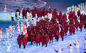 (BEIJING2022)CHINA-BEIJING-OLYMPIC WINTER GAMES-OPENING CEREMONY (CN)