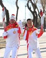 (BEIJING2022) CHINA-BEIJING-OLYMPIC TORCH RELAY (CN)