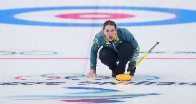 (XHTP)(BEIJING2022)CHINA-BEIJING-OLYMPIC WINTER GAMES-CURLING-MIXED DOUBLES-NORWAY VS AUSTRALIA (CN)