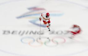 (BEIJING2022)CHINA-BEIJING-OLYMPIC WINTER GAMES-ICE HOCKEY-WOMEN'S PRELIMINARY-CHINA VS DENMARK