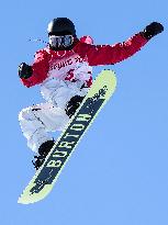 (XHTP)(BEIJING2022)CHINA-ZHANGJIAKOU-OLYMPIC WINTER GAMES-SNOWBOARD-SLOPESTYLE-QUALIFICATION (CN)