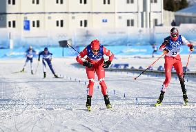 (BEIJING2022)CHINA-ZHANGJIAKOU-OLYMPIC WINTER GAMES-CROSS-COUNTRY SKIING (CN)